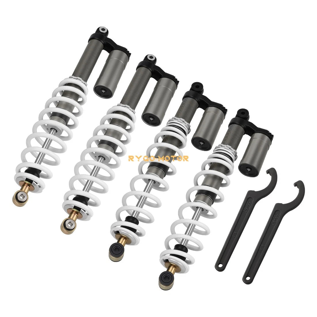 Front Rear Air Shock Absorbers &tool for Polaris RZR S 800 EFI 2009-2012 7043422