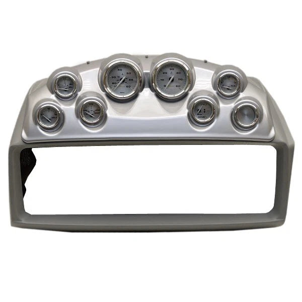 Sea Ray Boat Gauge Dash Panel 1816688 - Silver Plastic