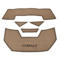 Cobalt 2022 C3S Boat Swim Platform Mats 407581 - Stick-It Brown (kit)