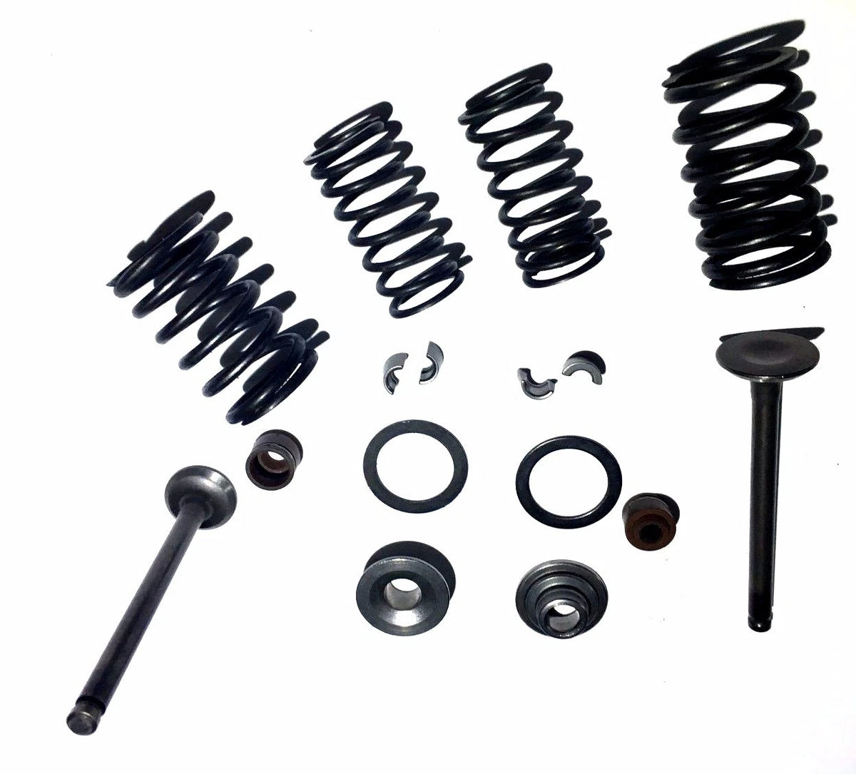 KAZUMA MEERKAT 50 50CC ATV VALVES REBUILD KIT SPRING STEM SEAL COTTER ASSEMBLY