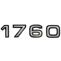 Ranger Boat Decal 7604264 - 1760 Black Gray Vinyl 7 1/8 Inch