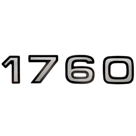 Ranger Boat Decal 7604264 - 1760 Black Gray Vinyl 7 1/8 Inch