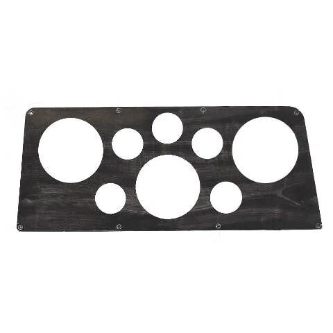 Rinker Boat Blank Gauge Panel 206864A - 310 Express Cruiser Graywood