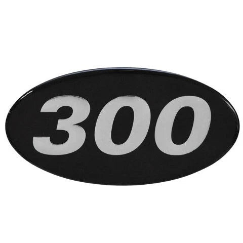 Rinker Boat Brand Emblem Decal Sticker 218699 - 300 Silver