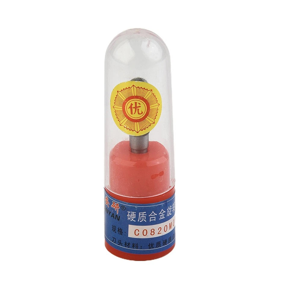 8mm Double Cut Carbide Rotary File Burr 6mm Shank Metal Grinding-Tool