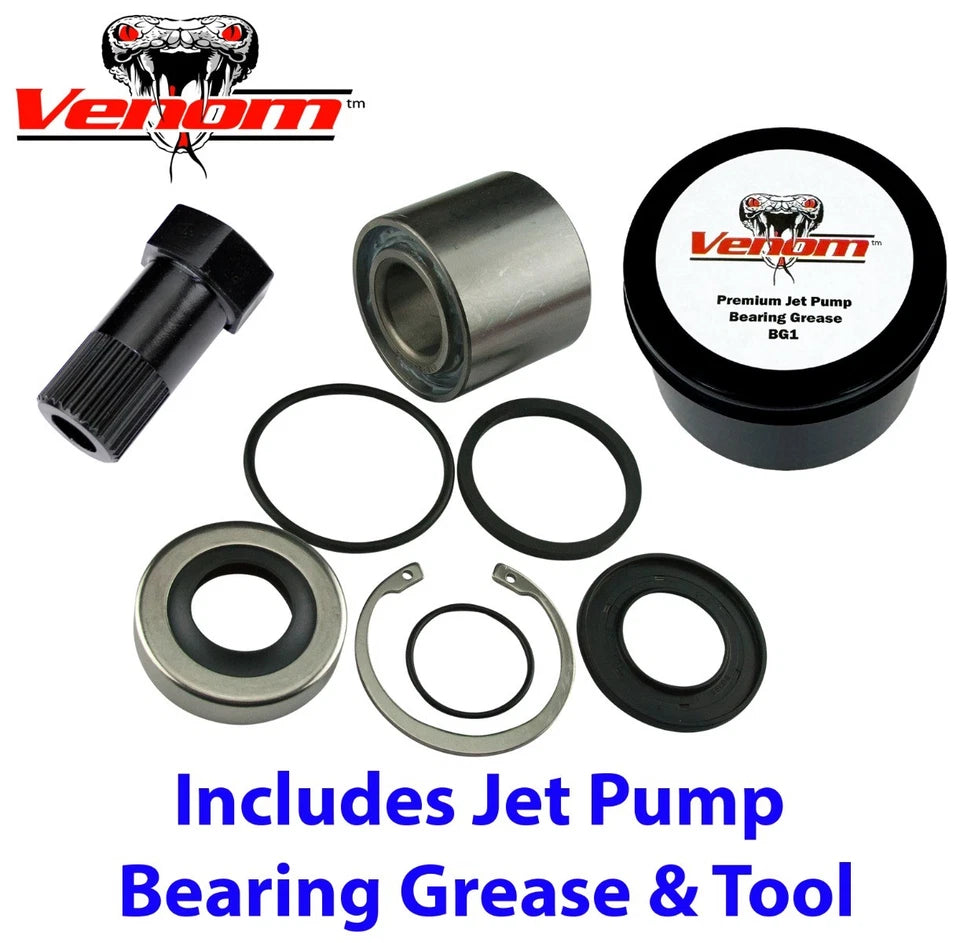RXT Is 255 2009 SeaDoo Jet Pump Rebuild Kit with Grease & Impeller Tool