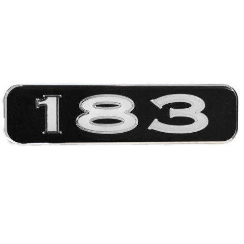 Ranger Boat Raised Decal 7D017 - 183 Ghost Black Sticker