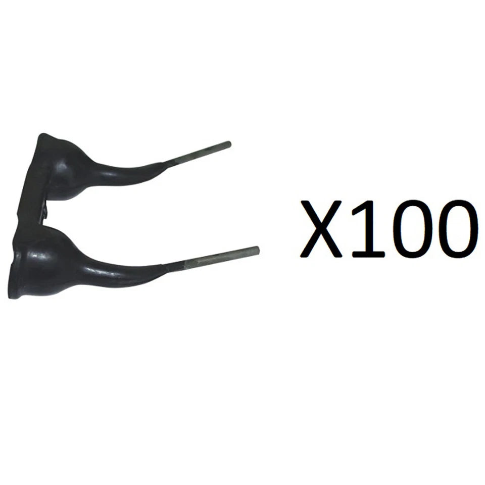 100 Pack Rake Teeth for Farmhand Morrill Idea Darf Circle C H&S Pequea