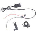 Dual for Port Motorcycle USB Charging Device Designed for 12 24 Volt