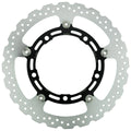 MG Front Right Brake Disc for Kawasaki Ninja 400 Non ABS 2018-2021 (21-400-W-BK)