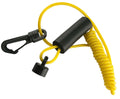 Floating Safety Lanyard Ignition Cap Key Stop Kill Switch Yellow Fit SeaDoo