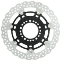 MG Front Right Brake Disc for Kawasaki Ninja 650 L 2009 (21-181-W-BK)