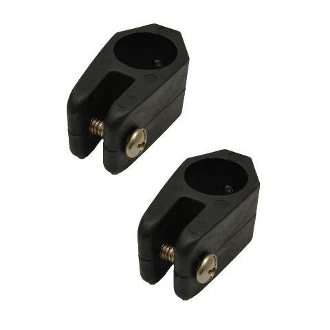 Attwood Boat Jaw Slides - 7/8 Inch Nylon Black (pair)