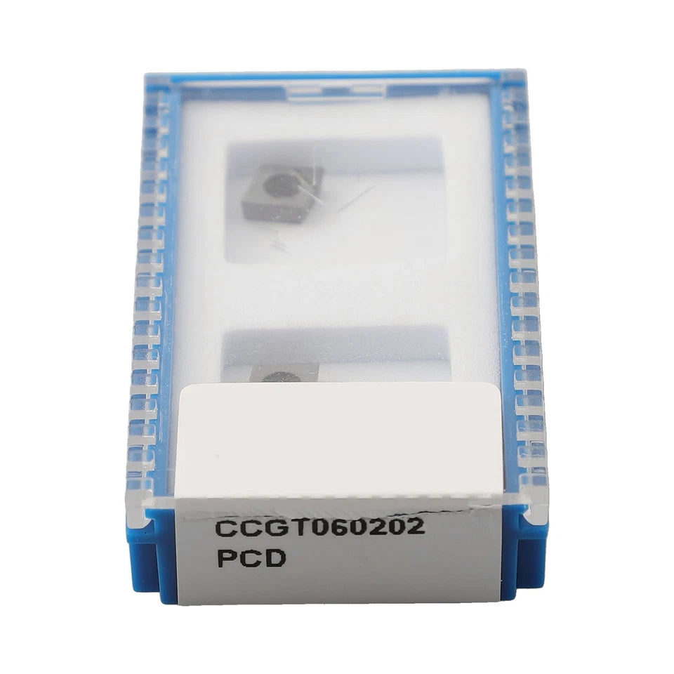Inserts CCGT060202 2pcs High Hardness Tooling for Aluminium Machining