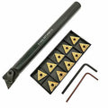 For Stainless Steel Carbide Insert Kit Business Toolholding Alloy Steel