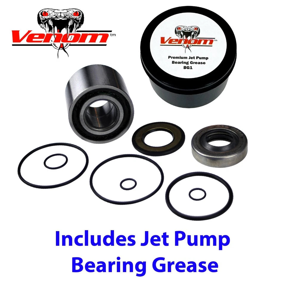 SeaDoo Jet Pump Rebuild Kit GTR GTX RXP RXT X 215 255 260 2004-2019 with Grease
