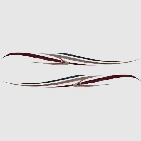 Misty Harbor Boat Decal 001627-WINE - Royale Wine Champagne (2PC)