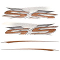 Chaparral Boat Graphic Decals - 236 SSX Crystal Copper (set of 4)