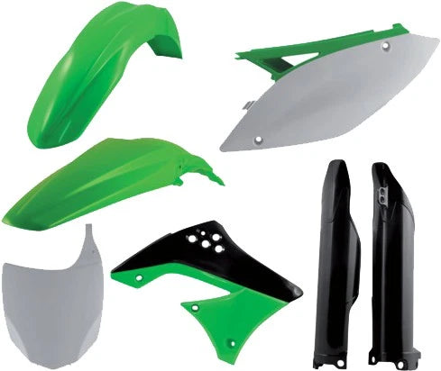 ACERBIS Plastic Kit Green – Fits Kawasaki KX450F 2009-2011 Offroad