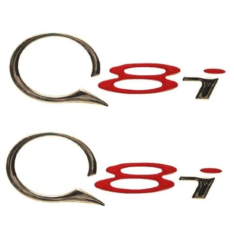 Tahoe Boat Logo Decals 120471 - Q8i Bronze Red Stickers (pair)