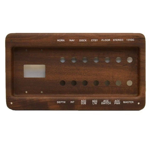 Godfrey Pontoon Boat Blank Console Breaker Panel 287610 - Sanpan Matte