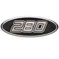 Crownline Boat Raised Decal 40199 - 280 Black Silver Model Sticker