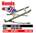ALUMINIUM REAR SUBFRAME HONDA CRF450R 2007-2008