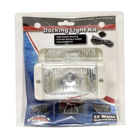 Boater Sports Boat Docking Light Kit 51191 - 12V 55W White