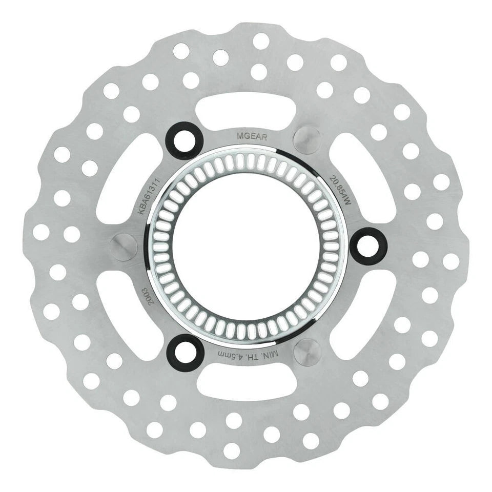 MG Rear Brake Disc for Kawasaki Ninja 300 ABS - EX300 2013-2017 (20-854-W-ABS)