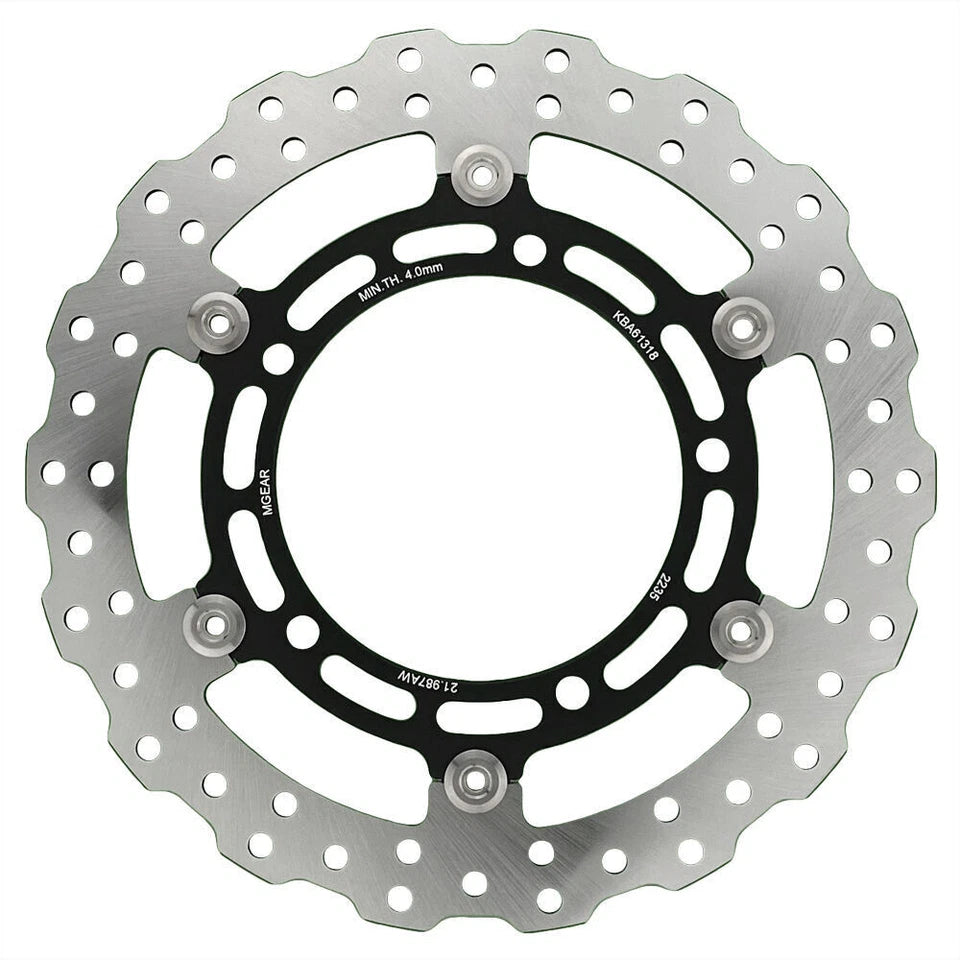 MG Front Right Brake Disc Kawasaki Ninja 300 ABS EX300 2013-2017 (21-987-AW-BK)