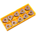 Easy to Replace 10pcs WNMG0804 WNMG080408 Carbide Inserts for Lathe Tool Holder