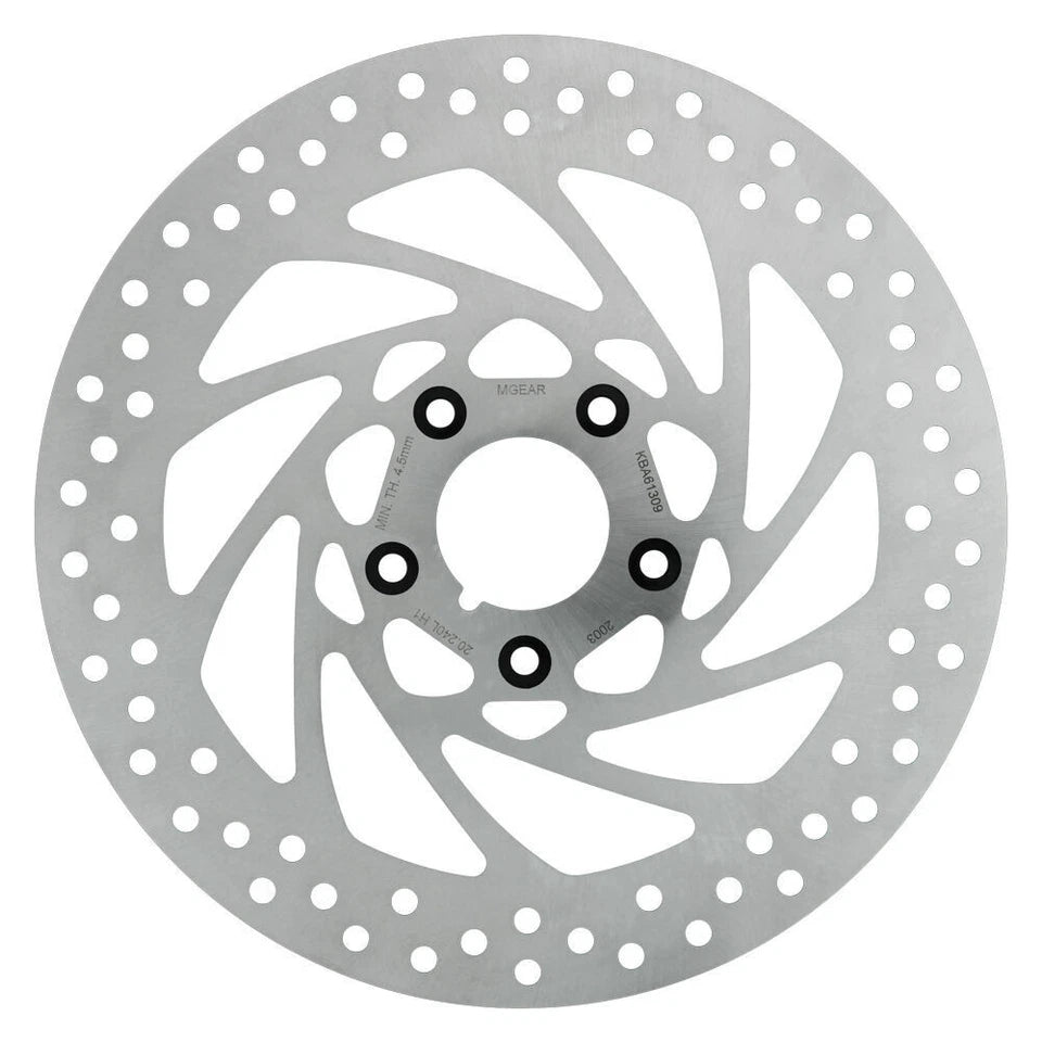 MG Front Left Brake Disc Harley FXST 1340 Std 81 1984-1991 (20-240-L-H1)