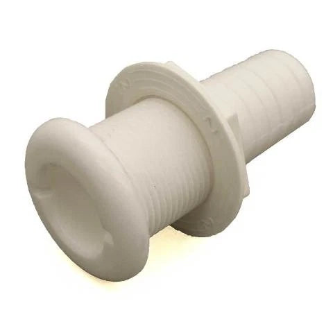 TH Marine Boat Thru Hull Fitting TH-1202-DP - Livewell 1 1/8 Inch