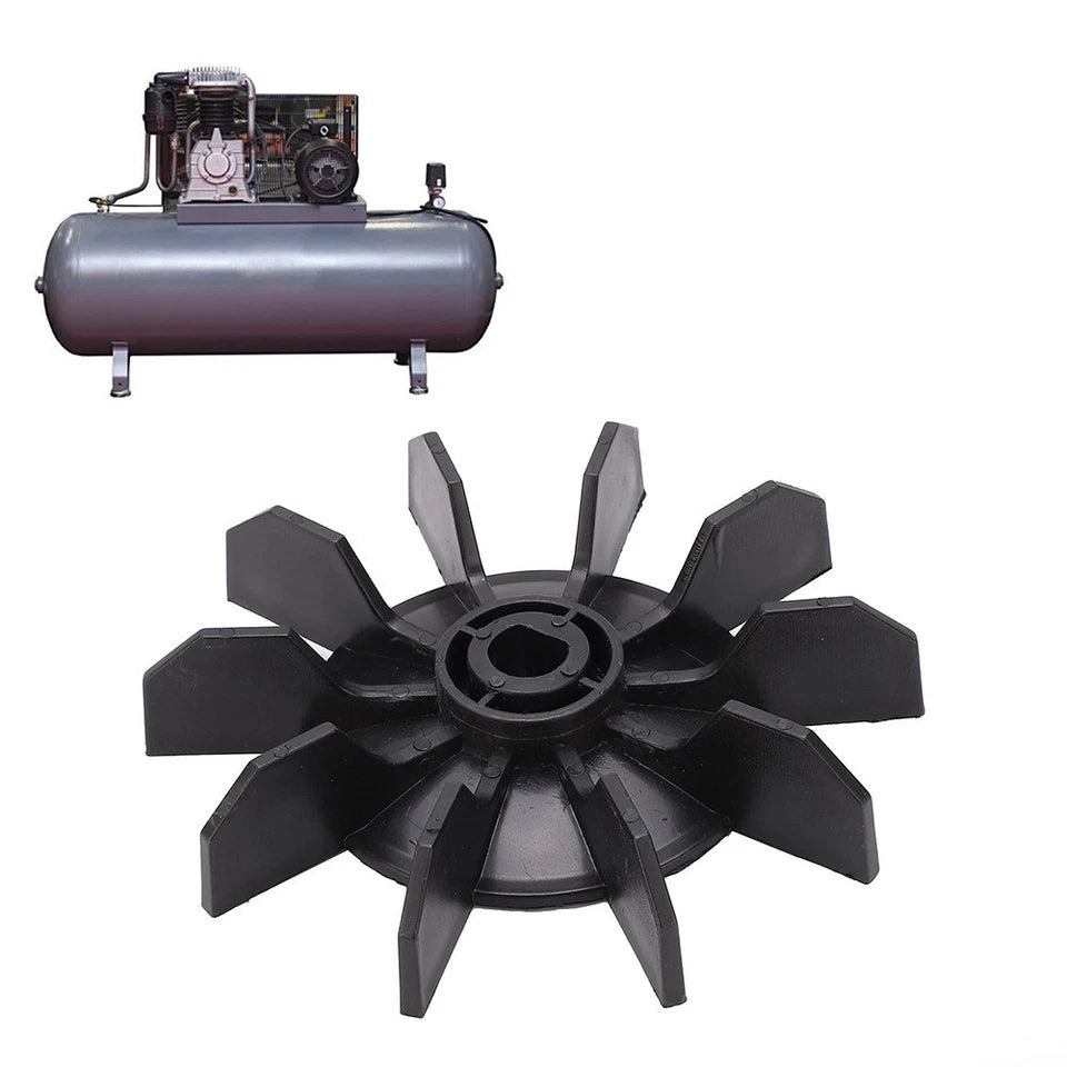 Plastic Air Compressor 135mm Outer Diameter 14mm Shaft Direct on Line Motor