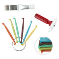 Comb Fin Comb Tool Set Condenser FCR6 Fin Cleaning Brush for Air Conditioner