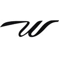 Weeres Pontoon Boat Decal - Black W Logo Sticker