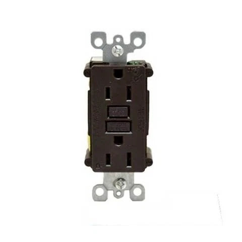 Leviton Boat Circuit Interrupter 7599 - Carver Ground Fault Brown