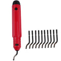 NB1100 Handle Burr Deburring Remover Cutting Tool with 10pcs Rotary Deburr Blade
