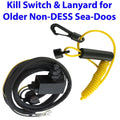 SeaDoo Safety Switch & Lanyard NON-DESS Fits 1989-1995 SP SPI SPX XP GT GTS GTX