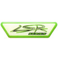 Larson Boat Raised Decal 8624-1436-00 - LSR Green Vinyl Sticker