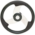 Uflex Boat Steering Wheel 120131 - 13 5/8 Inch Dark Green Black