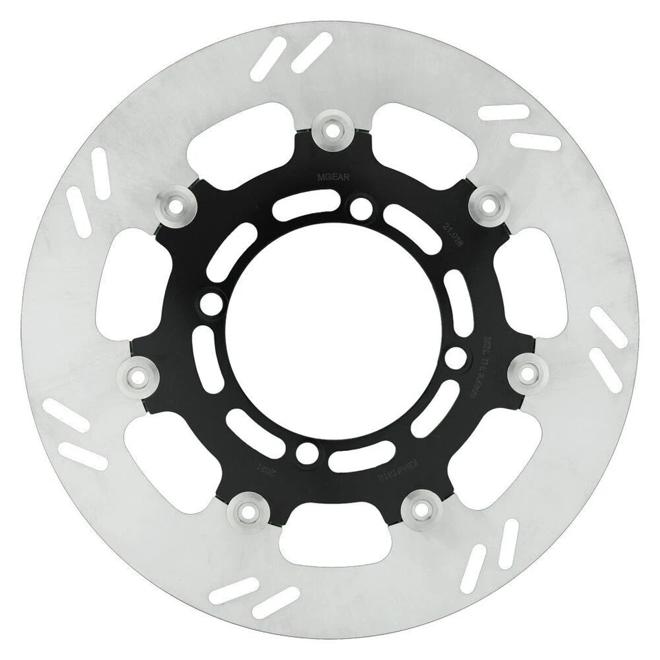 MG Front Right Brake Disc for Kawasaki KLX 650 1993-1996 (21-018-BK)