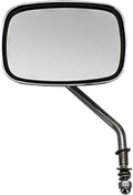 HARDDRIVE Style Short Stem Chrome Left Mirror for Harley V-Twin 1990-2002