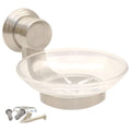 ITC Marine Boat Soap Dish 96690-NI/BR - Rinker 4 1/2 X 3 Inch Aluminum