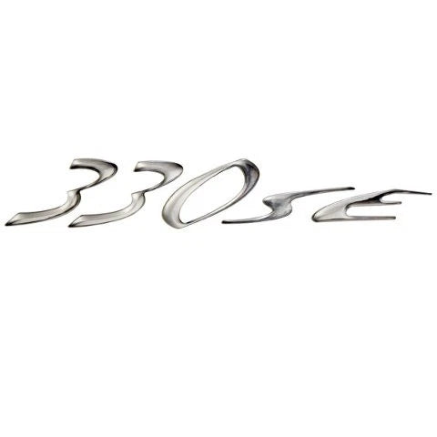 Boat Model Decal - Doral 330 SE Raised Foam Vinyl Silver (single)