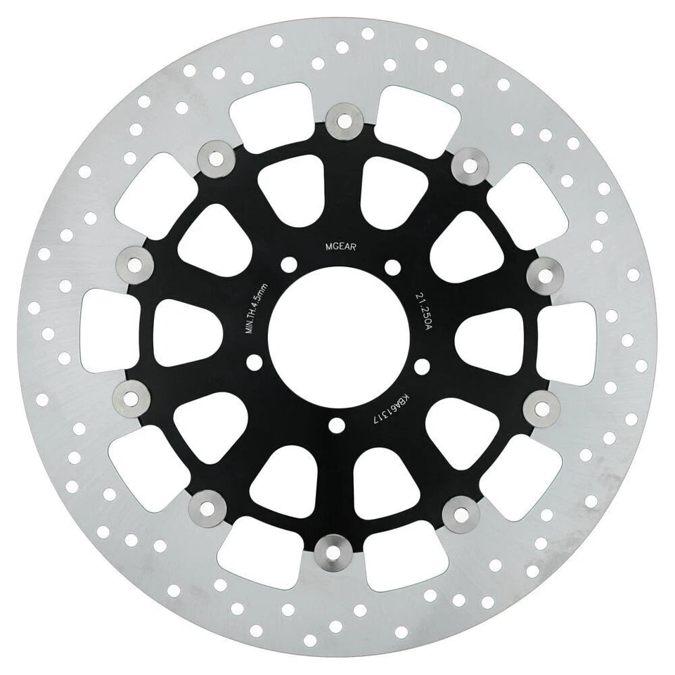 MG Front Left Brake Disc for Ducati 800 Scrambler Night Shift 2021 (21-250-A-BK)
