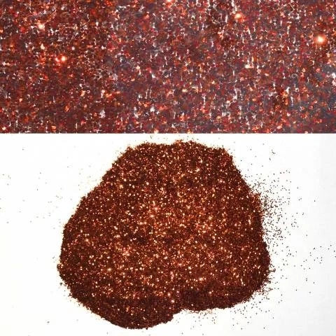 Boat Auto Motorcycle Truck Metal Glitter Flake 102761 - Orange (8oz)