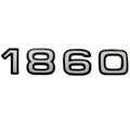 Ranger Boat Raised Model Decal 7600941 - 1860 Black - Silver