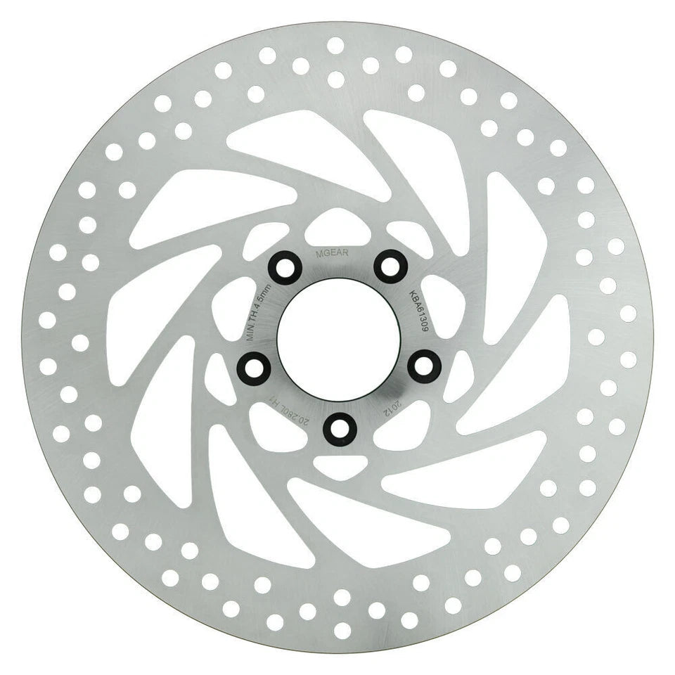 MG Front Left Brake Disc Harley FXST 1450 Std 88 2000-2006 (20-280-L-H1)