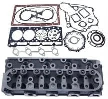 Engine V1505 Complete Cylinder Head and Full Gasket Kit for Kubota Tractor B3000